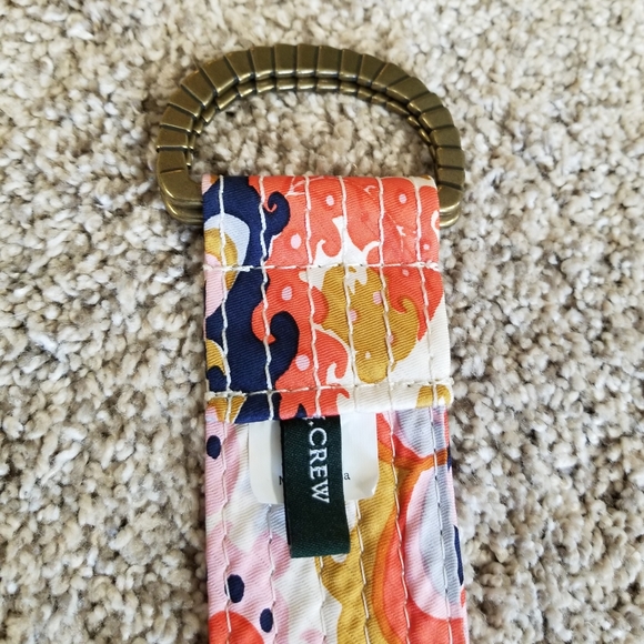 J. Crew Patterned Silk Belt - NWOT - Picture 3 of 5